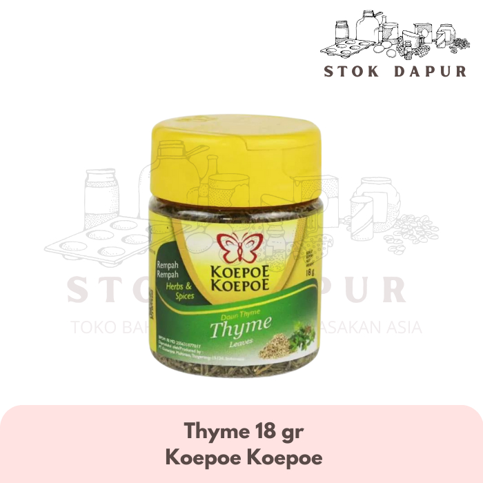 

Daun Thyme 18 gr Koepoe Koepoe
