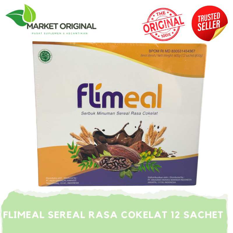 

Flimeal ( Meal Replacement ) - 1 box ( isi 12 sachet )