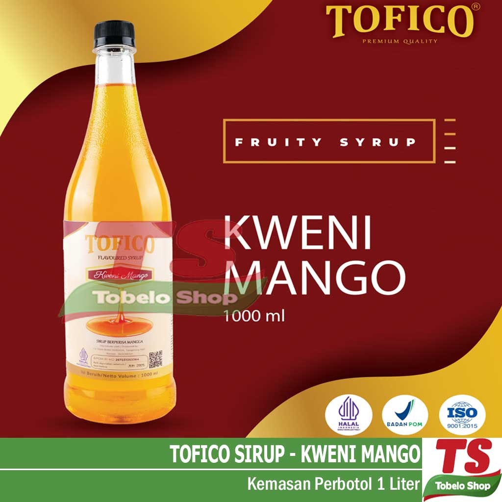 

TOFICO KWENI MANGO SYRUP 1LITER / TOFICO KWENI MANGO SIRUP