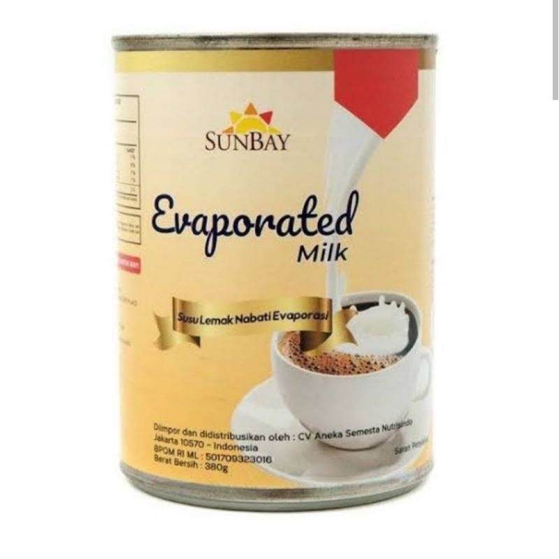 

susu evaporasi sunbay