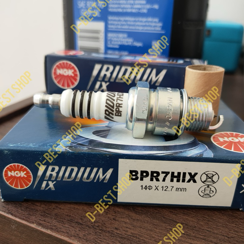 BUSI RACING IRIDIUM RXKING FIZR VESPA DRAT PENDEK NGK JAPAN BPR7HIX