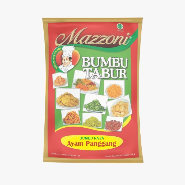 

Mazzoni Bumbu Tabur Ayam Panggang 1 Kg