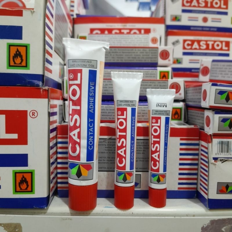 

Lem Castol Serbaguna Kecil, Tanggung, dan Besar