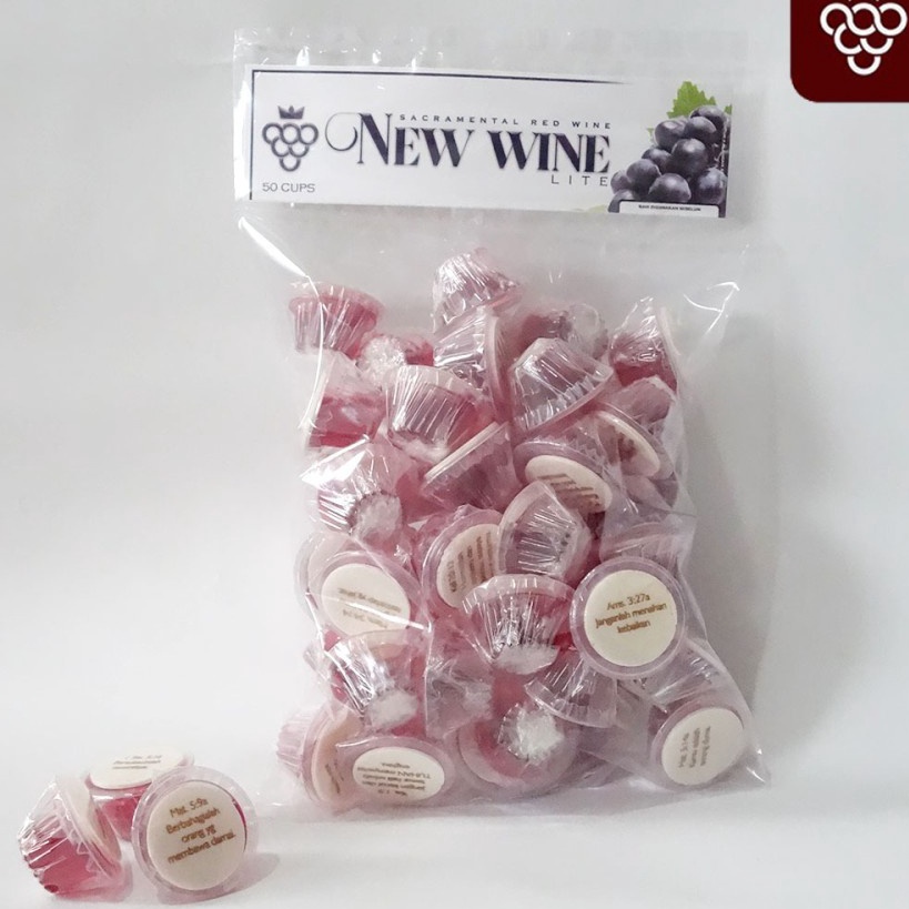 

PROMO MURAH Paket Anggur Perjamuan Kudus Lite Hosti Ayat isi 5