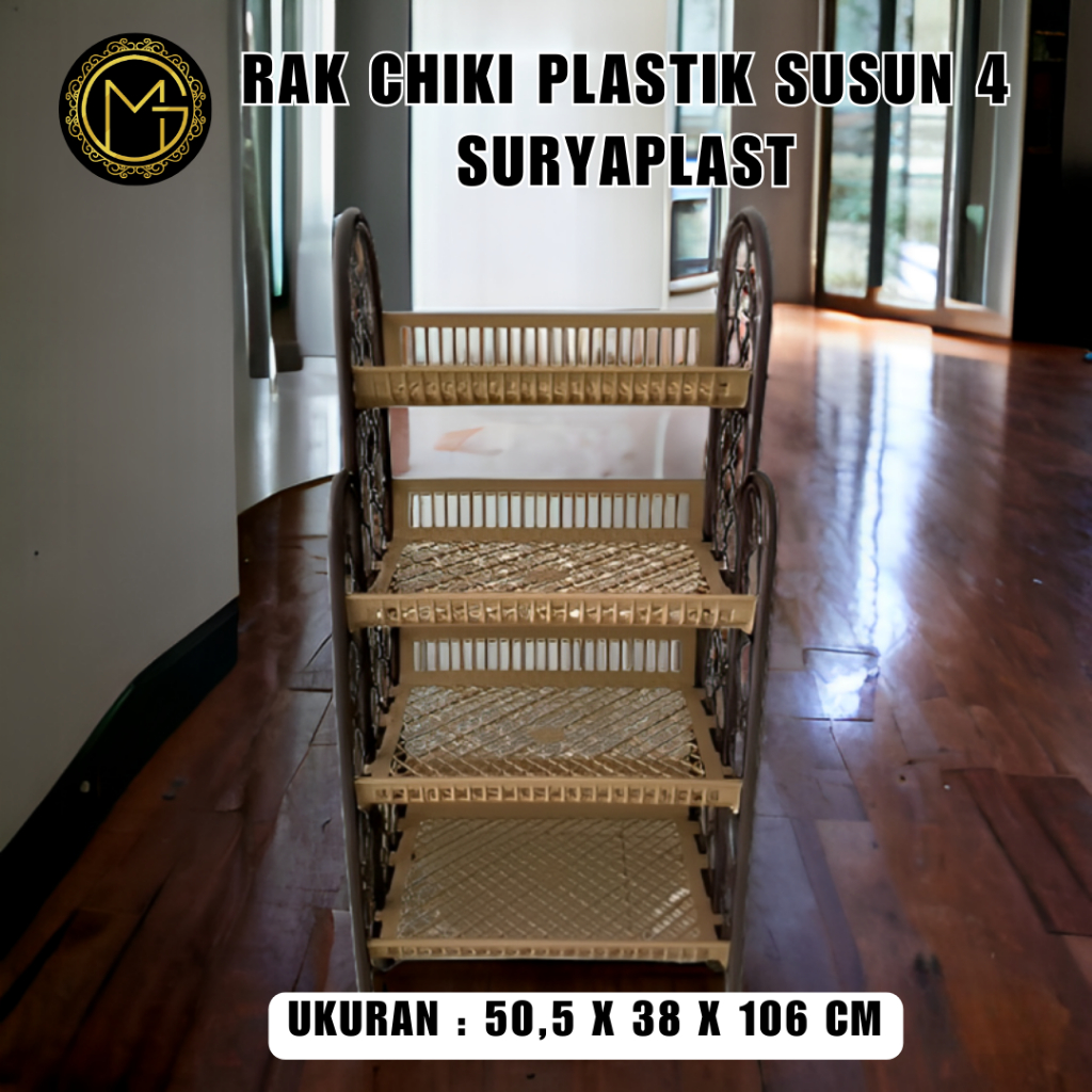 RAK CHIKI PLASTIK SUSUN 4