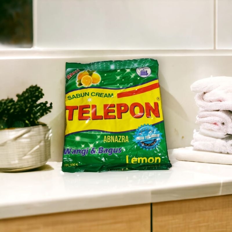 Sabun Cream Telepon Lemon 510gr / telepon cream