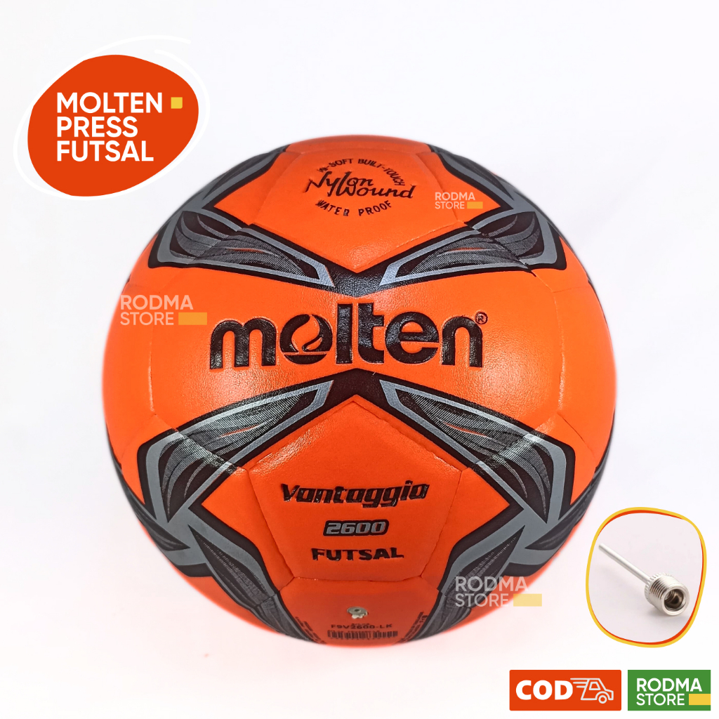 MOLTEN BOLA FUTSAL molten VANTAGGIO 2600 PRESS bola futsal size 4