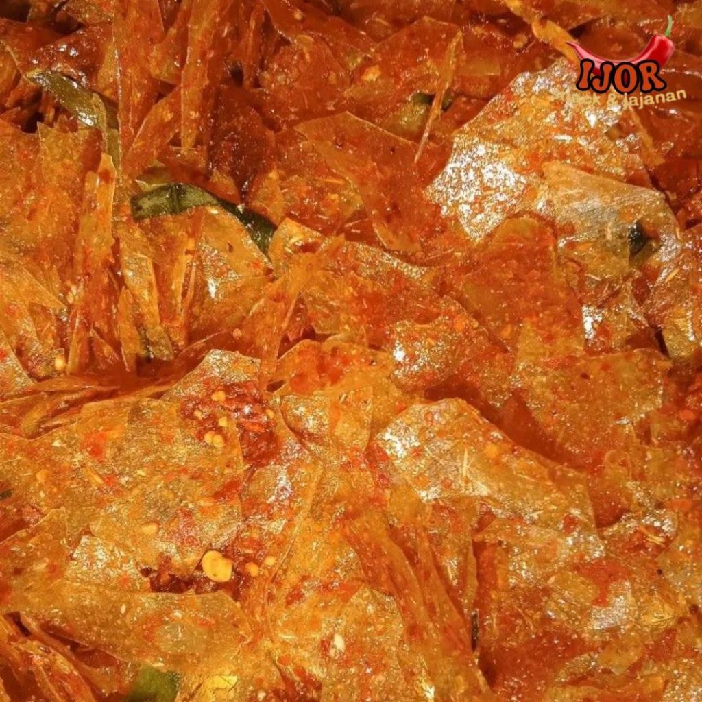 

IJOR - Keripik kaca pedas daun jeruk Kripca viral pedas daun jeruk