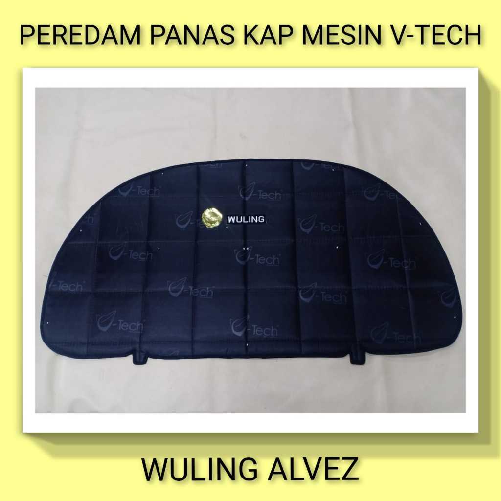WULING ALVEZ  Kap Peredam Pelindung Panas Kap Mesin Aksesoris Variasi Mobil VTECH + Klip