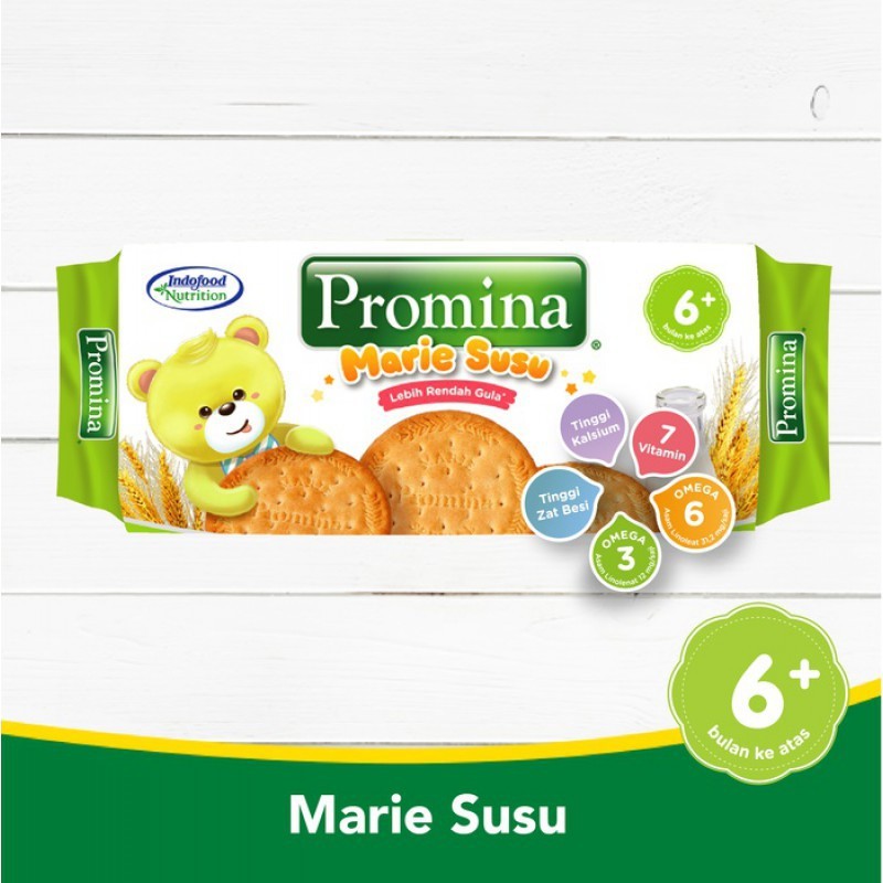 PROMINA BABY MARIE SUSU 150 GRAM / BISKUIT BAYI 6+ BULAN