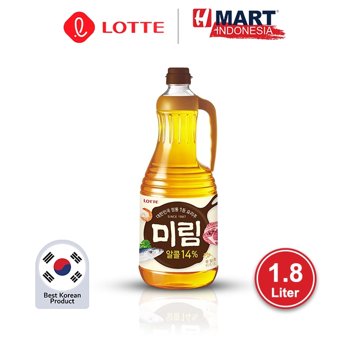 

Lotte Cooking Wine Mirim - Arak Masak Asli Korea 1.8L