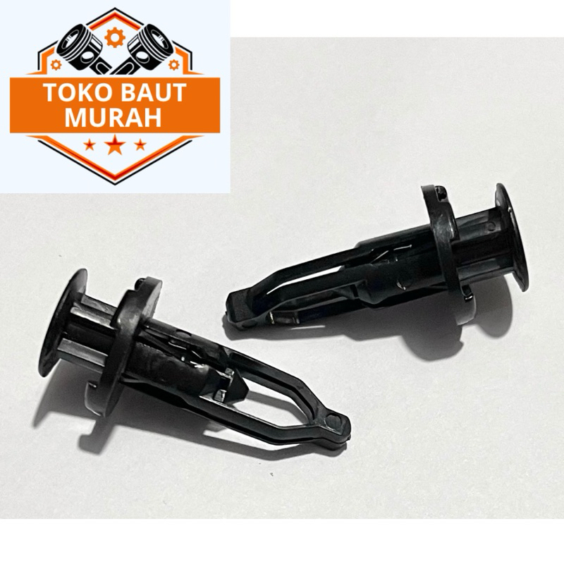 Klip Cengkeh Klip Kancing Bemper Bumper Grill Depan Mobil Toyota Innova Fortuner Yaris Altis
