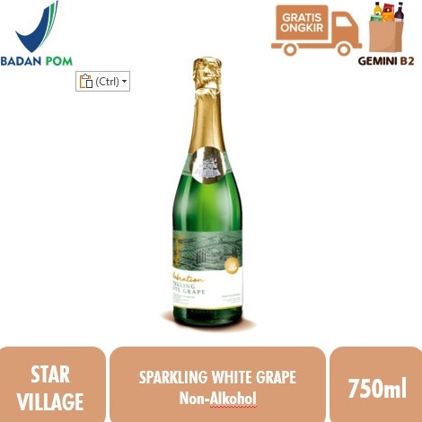 

Model Terkini Star Village Sparkling White Grape 75ML Jus Anggur Soda F84