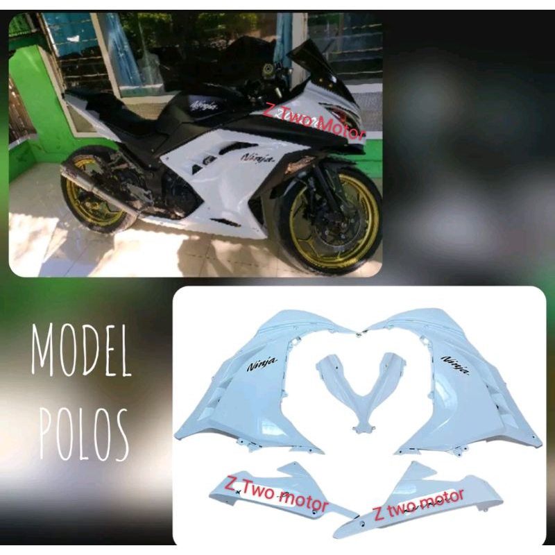 COVE BODY DEPAN NINJA 250 Fi Fairing NINJA 250FI LAMA (2013-2017) TANPA DALAMAN BODY NINJA 250 FI OL