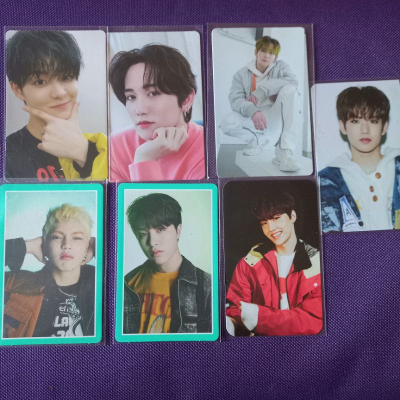 Pc photocard official Treasure hyunsuk, jihoon, junkyu, doyoung, junghwan. Pc mashio manyo