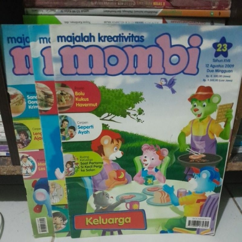 Majalah Kreativitas Mombi Bebas pilih