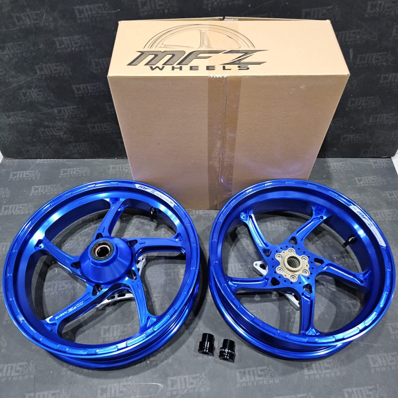 Velg Velek MFZ Racing Forged Rims Yamaha Xmax Old New Biru Original