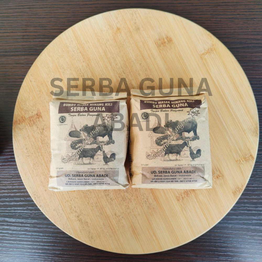 

SERBAGUNA Bumbu Masak Minang Asli Bumbu Gulai 250 gram