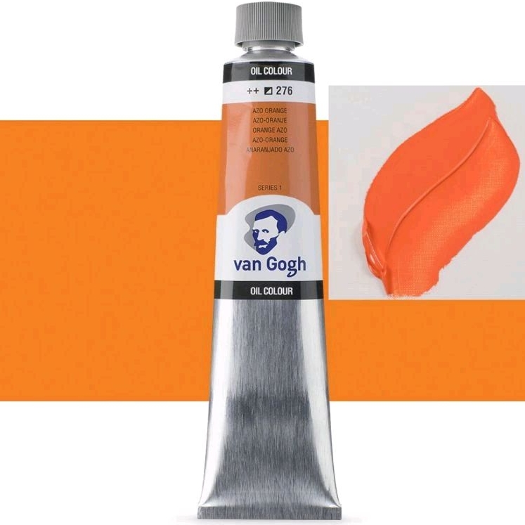 

Cat Minyak Van Gogh Oil Colour 200 ml Azo Orange