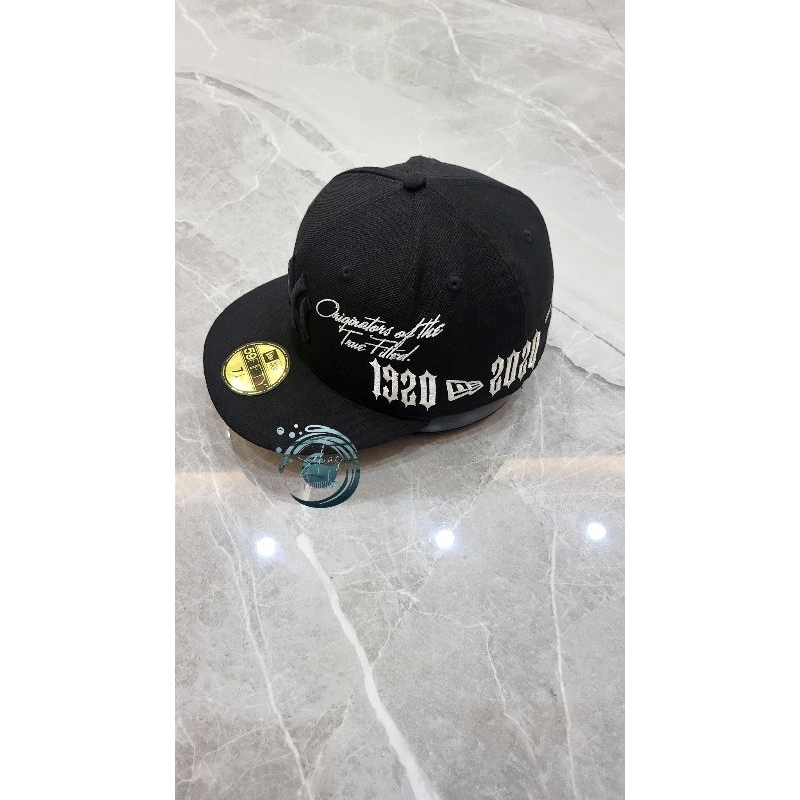 Topi NEW ERA x MLB [ORIGINATORS OF THE TRUE FITTED 1920-2020 - 100Tahun]