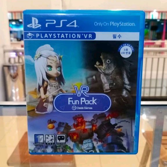 BD PS4 VR Fun Pack Oasis Games Game CD Kaset Bluray PSVR PS VR