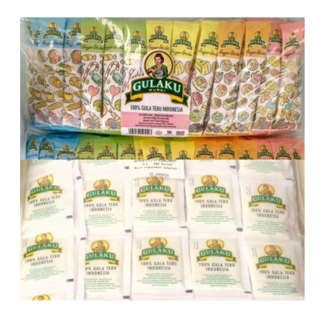 

Gulaku Sticks / Gula Stik 250 sachet @ 8 gr