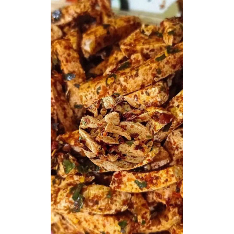 

Basreng Pedas Daun Jeruk