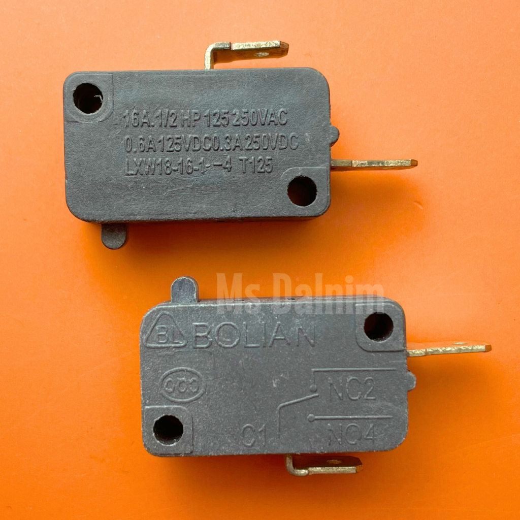 Micro Switch Magic Com Soket Kaki 2 Pin - Micro Limit Switch Saklar  Mini Otomatis Rice Cooker