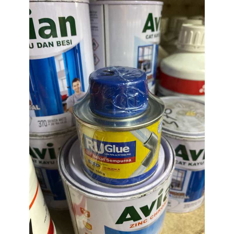 Lem Pipa Ruglue Rucika Ru glue Paralon Pvc 100gr PVC Lem Pipa Ruglue