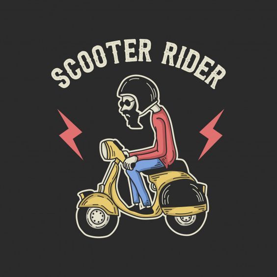 

SABLON DTF STIKER TINGGAL SETRIKA MUDAH DAN PRAKTIS BISA SATUAN - SCOOTER RIDER