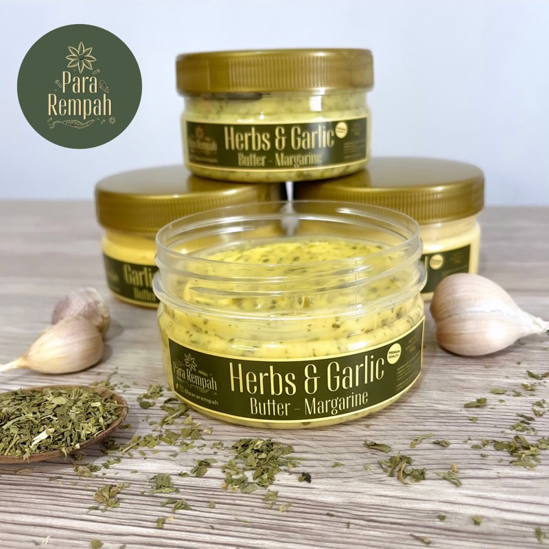 

Butter Margarine / Garlic & Herbs Butter Margarine / Garlic Butter Margarine / Garlic & Herb Butter - Para Rempah Bumbu Dapur Kualitas Premium Quality Pararempah