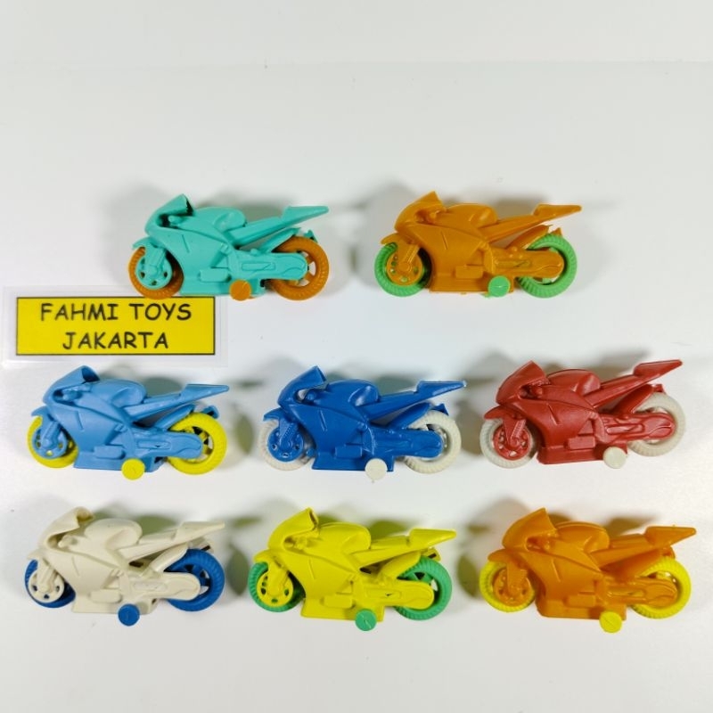 50 pcs MAINAN MOTOR TRAIL GP IVT MOTOR GP BESAR