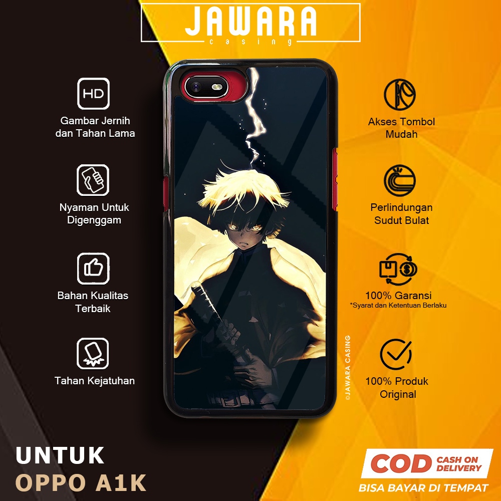 Case Oppo A1K Casing Oppo A1K [DMSL] Premium Glossy Case Hp Oppo Jawara Casing Hp Oppo A1K Custom Ca