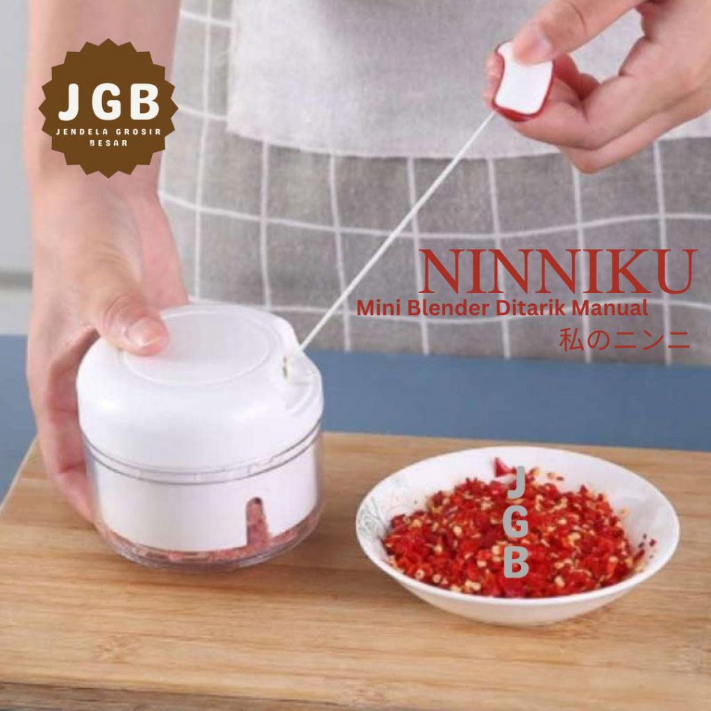 Mini Blender Ditarik Manual - Blender Mini Praktis Tarik Manual