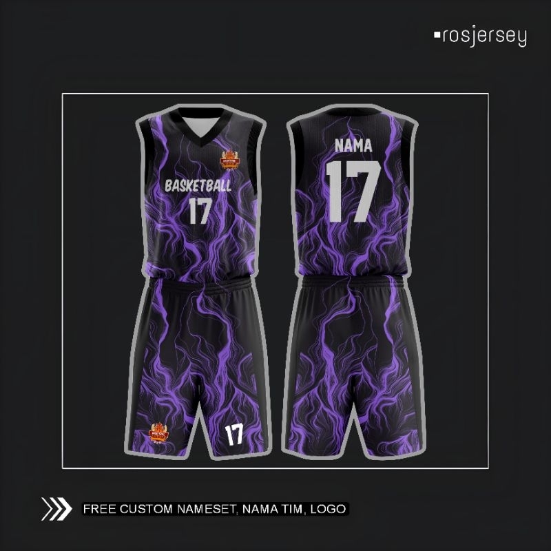 Baju Jersey Basket Custom