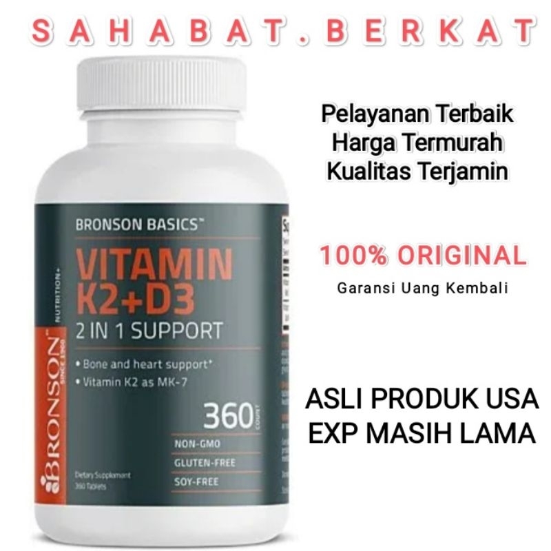 BRONSON VITAMIN 5000 IU 360 TABLET
