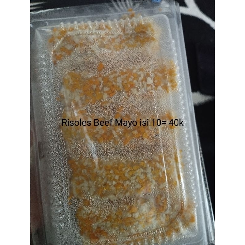 

Risol beef mayo frozen