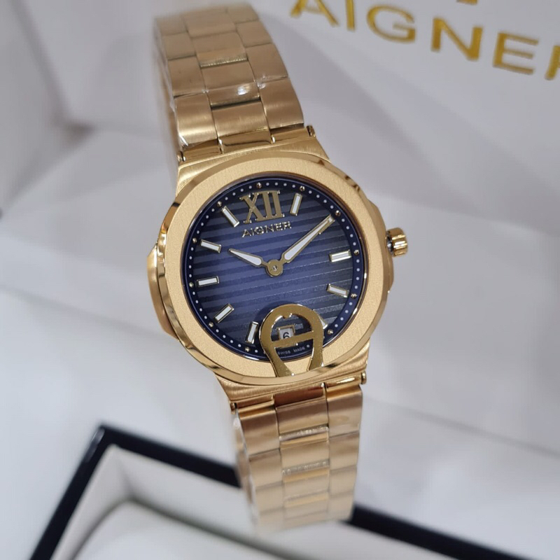 Jam Tangan Aigner Wanita Type Parma 32mm Stainless Steel Original bm