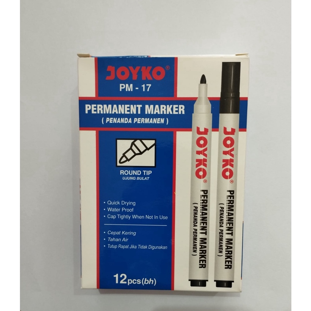 

ART V18R Per Kotak Spidol Permanent Marker Joyko PM17