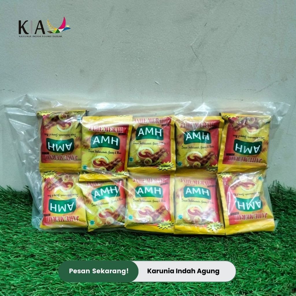 

AMH Jahe Merah Herbal- Sachet