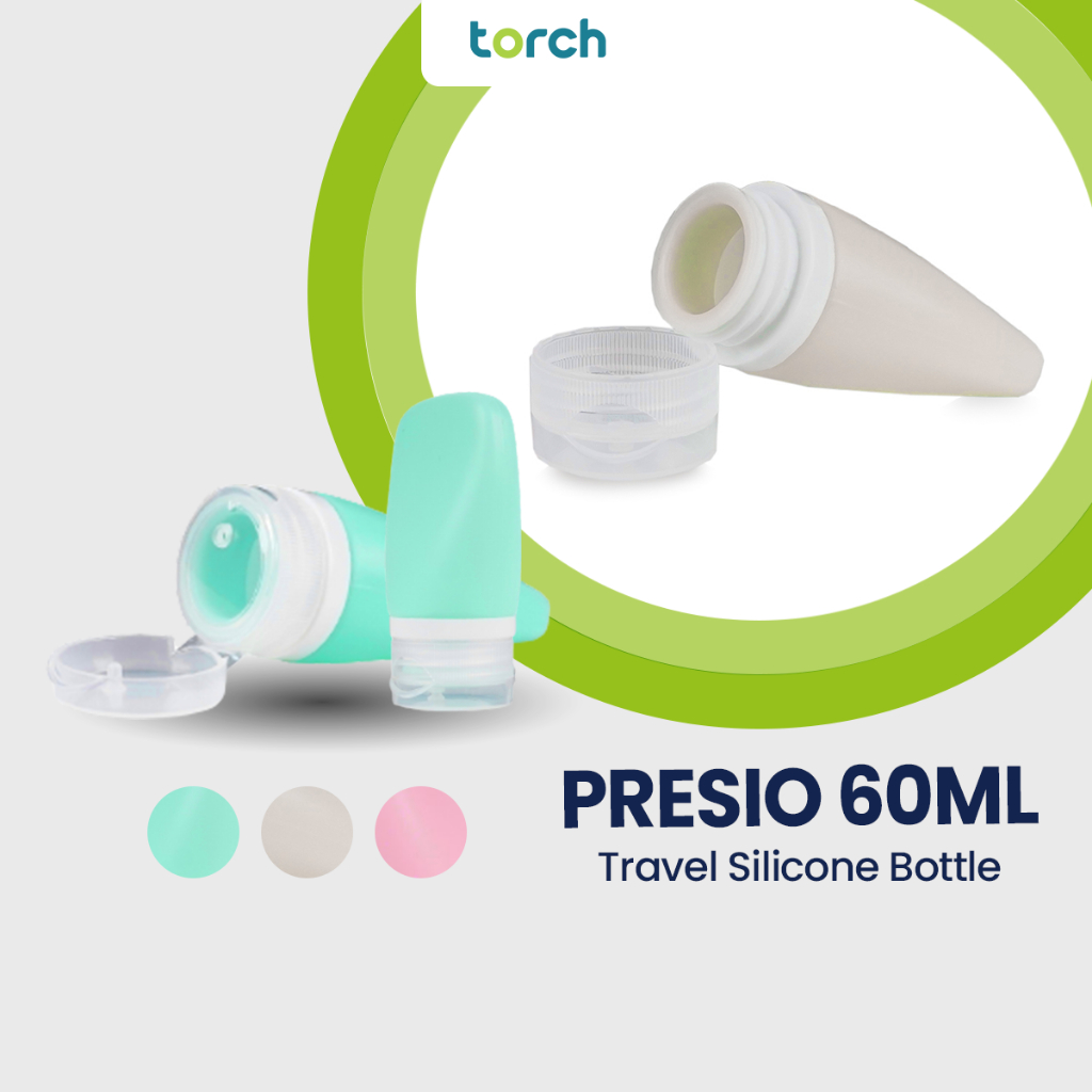 TORCH Presio Botol Travelling 60ML Silikon Lotion Sabun - Botol Sabun
