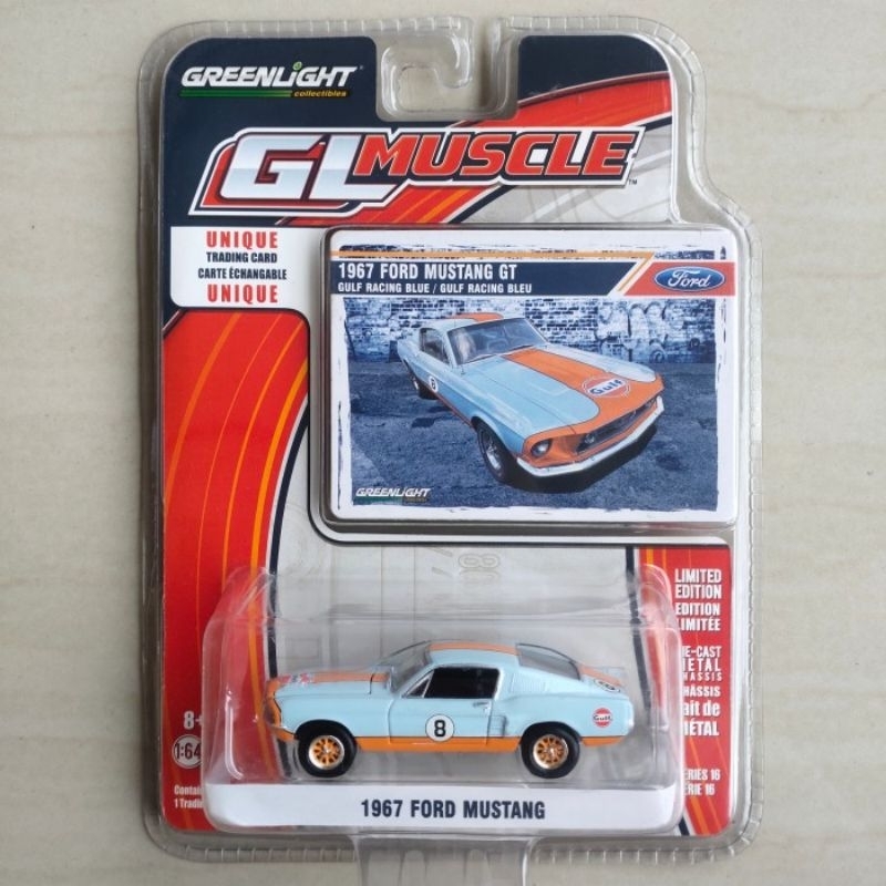 Greenlight 1967 Ford Mustang GT Gulf GL Muscle