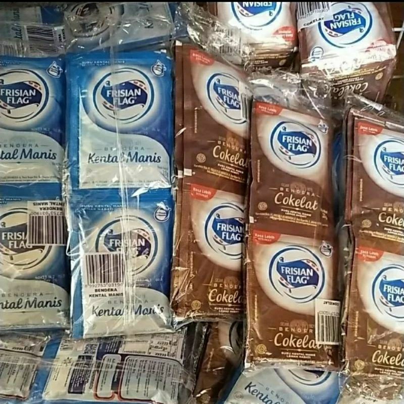 

1 renceng susu kental manis//frishian flag//38g