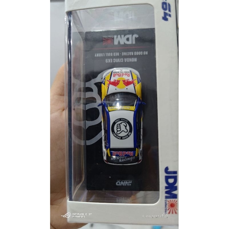 Honda Civic ek9 (inno 64) - "No good Racing" Red Bull Livery