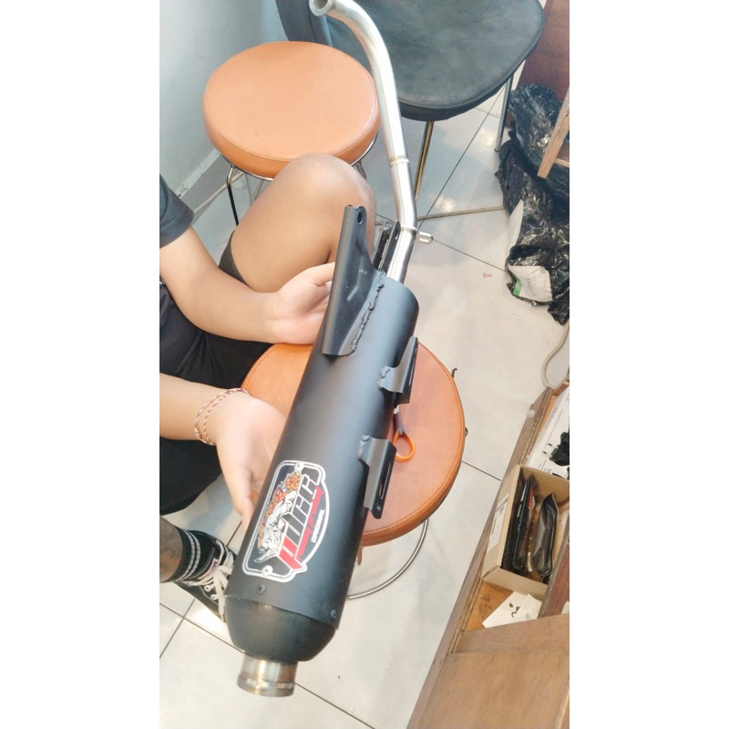 Knalpot Kondoman PDRC Beat/Scoopy tabung vario