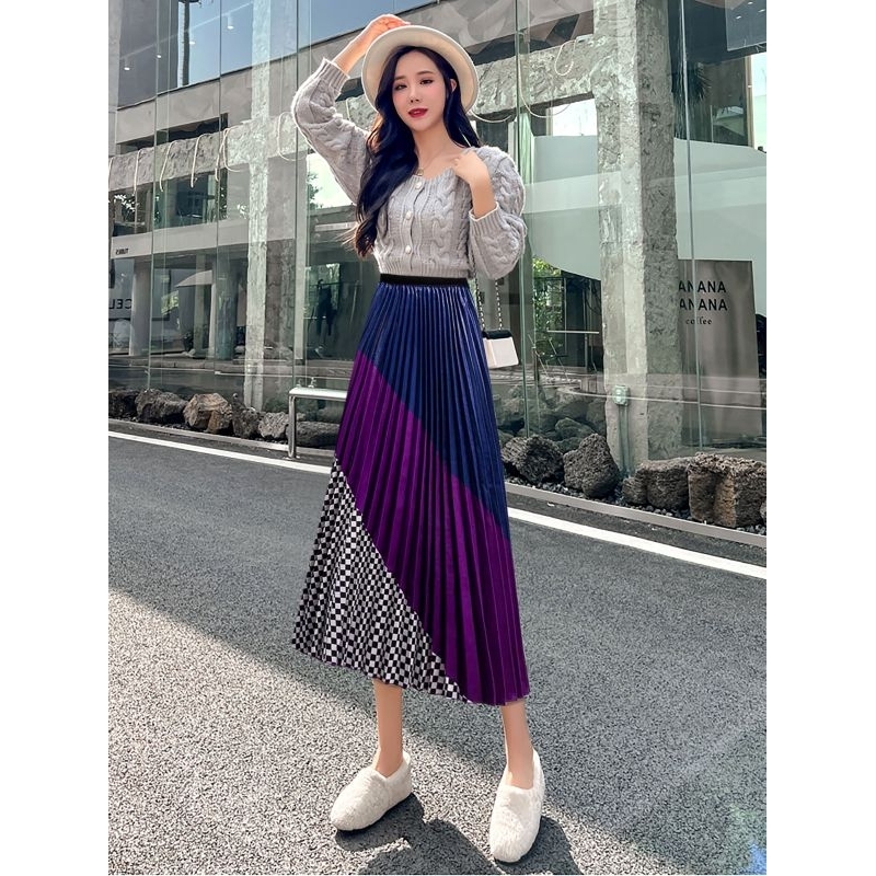 RokPlisket 7/8 Import Premium Motif Kekinian Terbaru Murah Bahan Satin Gaya Korea High Quality