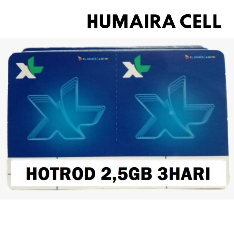 VOUCHER XL HOTROD 2,5GB 3HARI