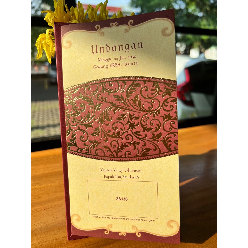 Undangan ERBA 88136