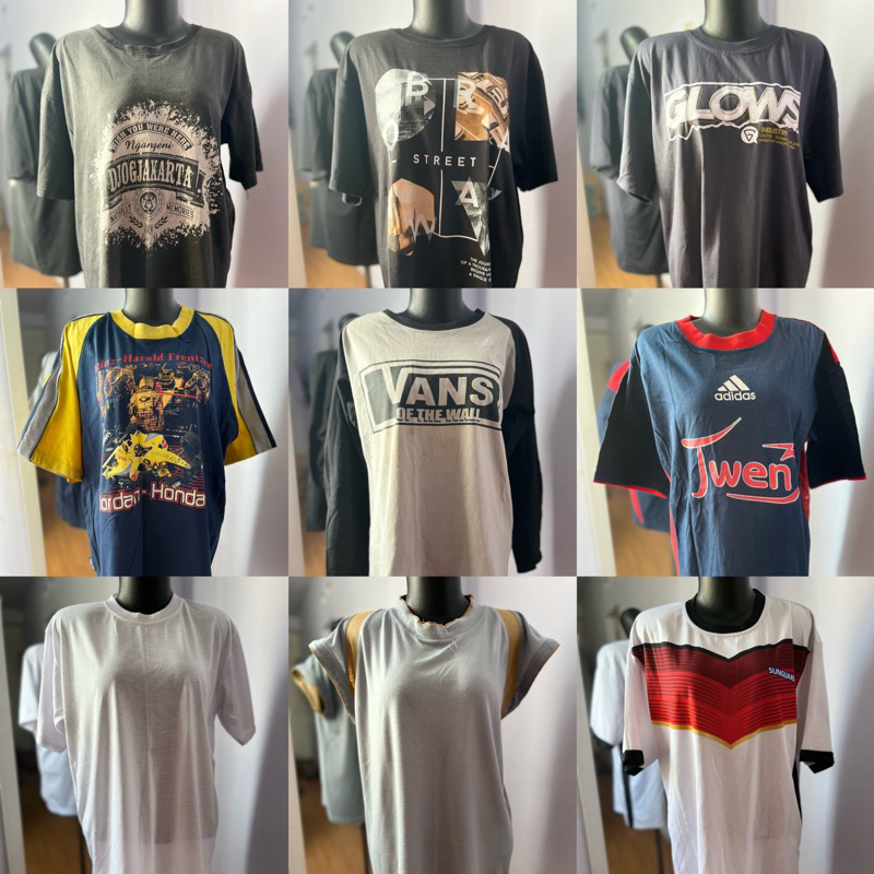 10 RIBU DAPAT 2 KAOS DISTRO / KAOS MARVEL / KAOS JERSEY / KAOS JOGJA / KAOS PARTAI / KAOS BRAND / KA