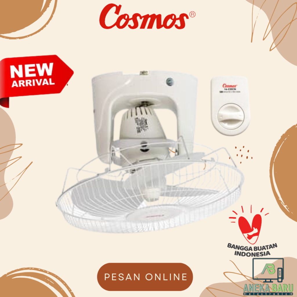 [READY & COD] Cosmos Kipas Angin Plafon Orbit Auto Fan 16-COCN / 16COCN / 16 COCN